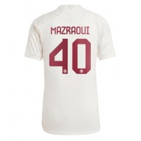 Bayern Munich Noussair Mazraoui #40 3rd trikot 2023-24 Kurzarm